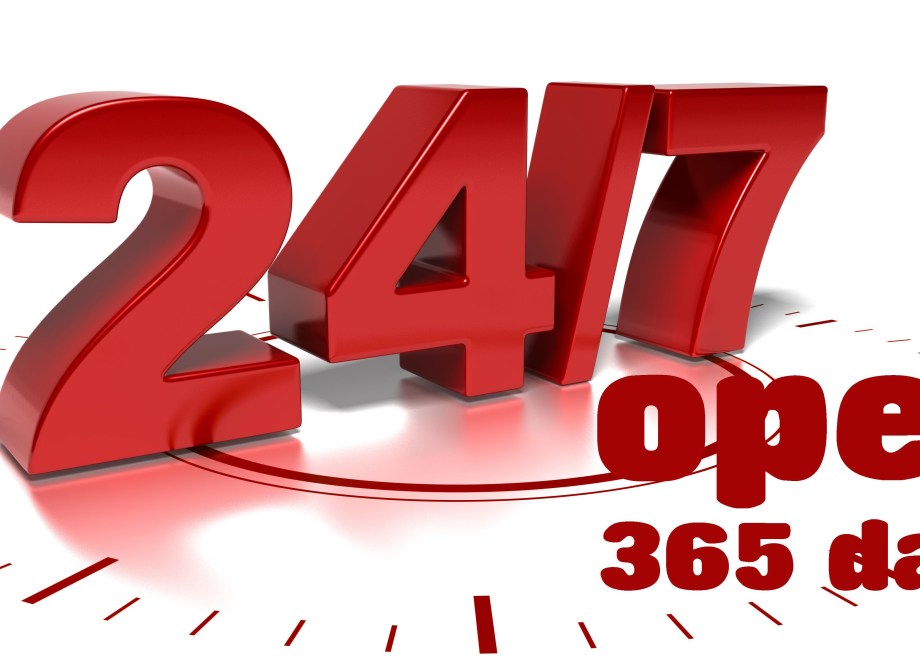 Open 24/7